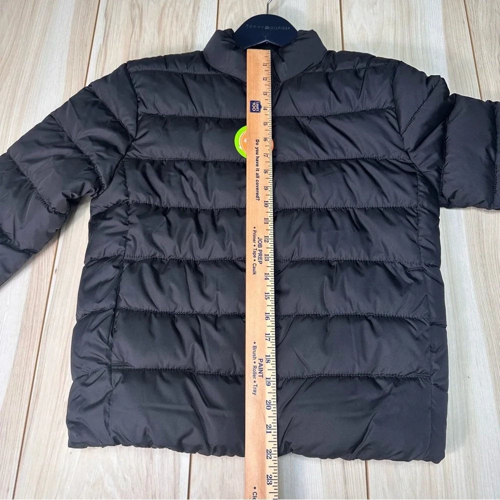 NWT‎ children’s place boys black puffer jacket size Large 10/12